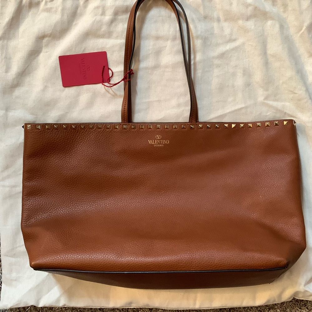 Valentino Rockstud Shopping Tote